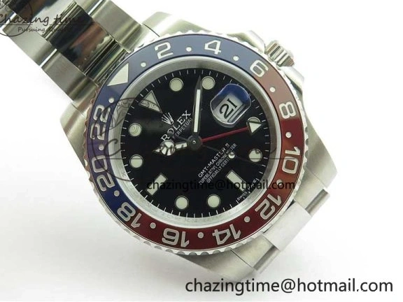 0412 GMT Master II 126710 BLRO 904L SS MIF 1:1 Best Edition on Oyster Bracelet SA3186 CHS Cozy 2553